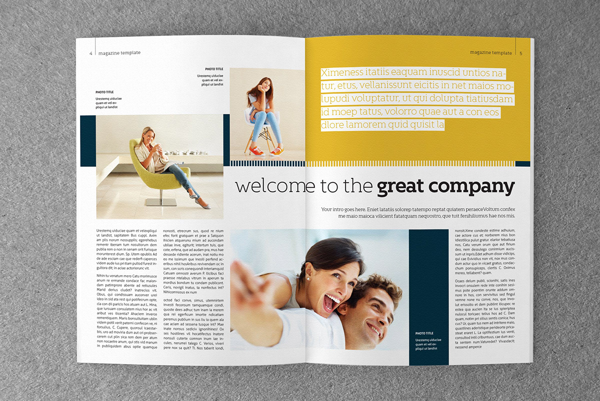 CMYK colour design fresh indesign magazine Layout magazine full color layout minimal layout clean layout Minimal typography clean typography