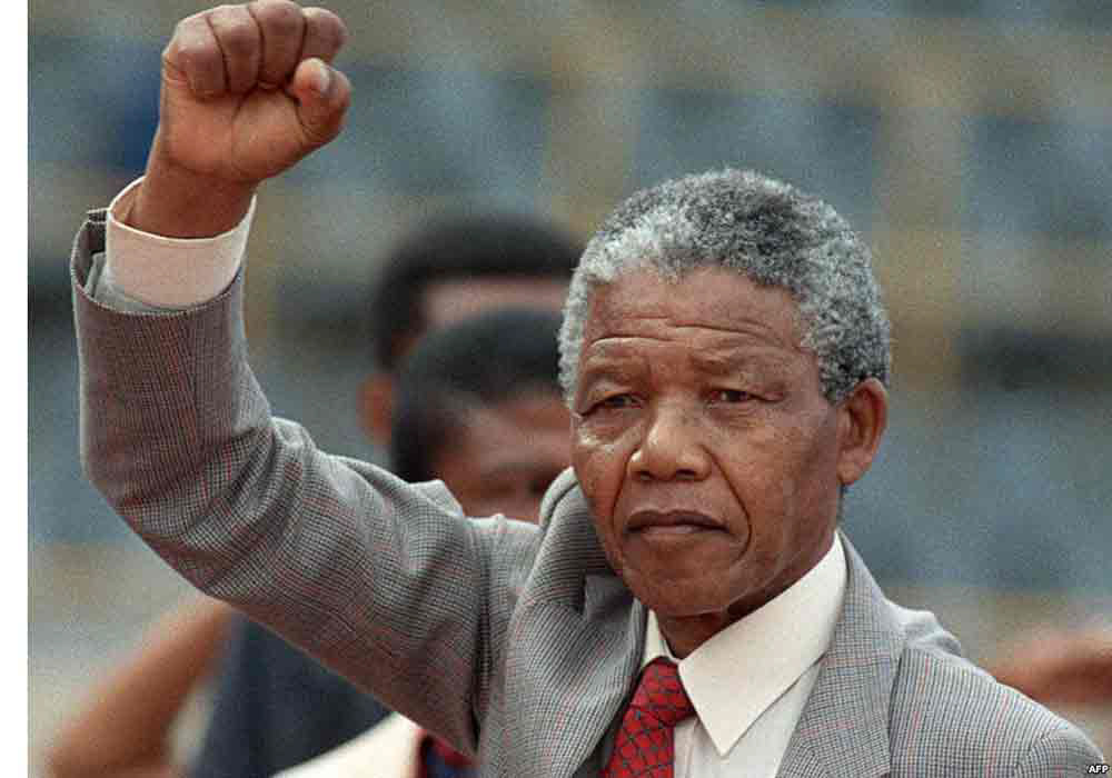 Nelson  Mandela Portrai Mandela