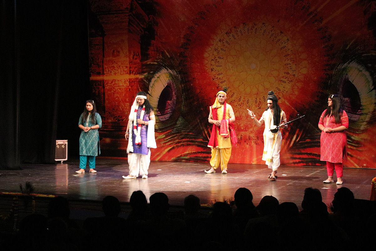 Theatre Show krishna Krishna Janmashtami religion Hindu India hindu mythology mahabharata sanatana dharma
