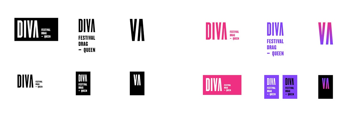 Gabriele dragqueen festival diseño fadu brand identidad Drag queen diva
