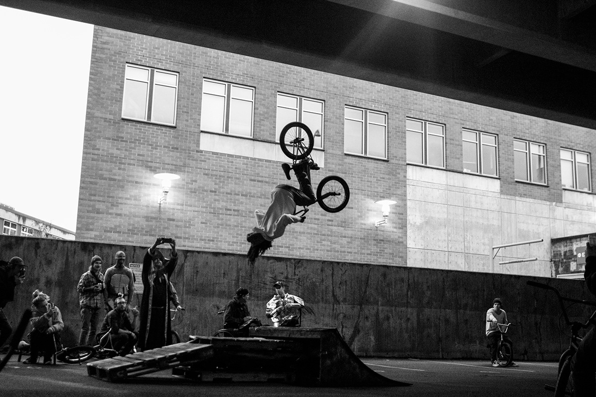 black and white bmx bw city extreme sports Photography  sports Street street photography Urban