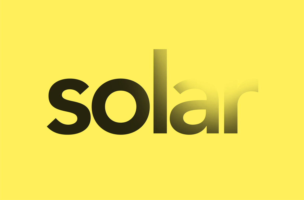 solar Sun Technology photovoltaics magazine b2b business technik Sonne magazin editorial verlauf gradient yellow logo