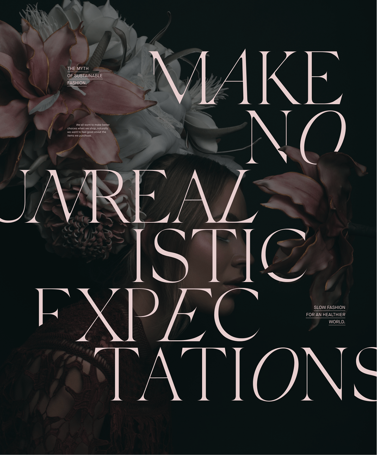 Fashion  interaction luxury modèle motion typography   Webdesign Website