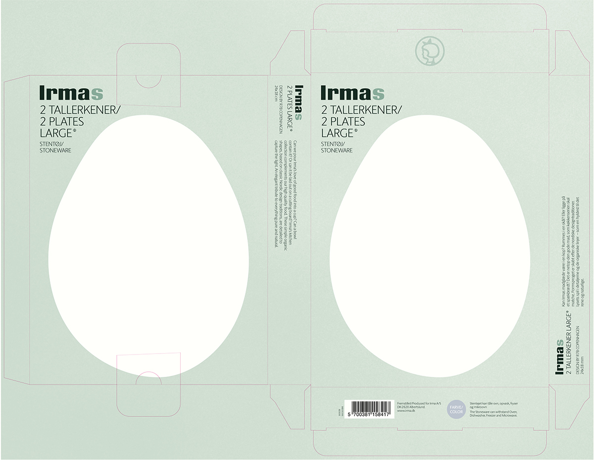 Irma japan denmark Packaging design non food Private label products kitchen