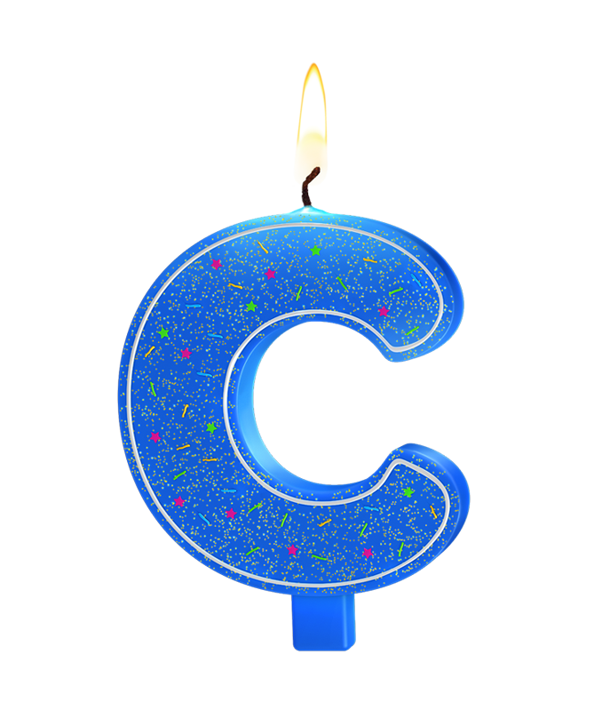 3D retouch Carrefour candles Birthday