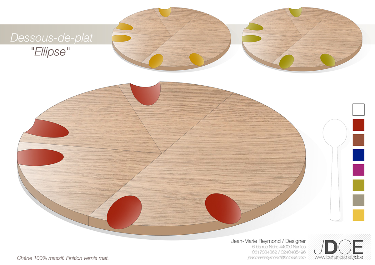dessousdeplat tablemat table accessoires accessories cuisine kitchen bois wood