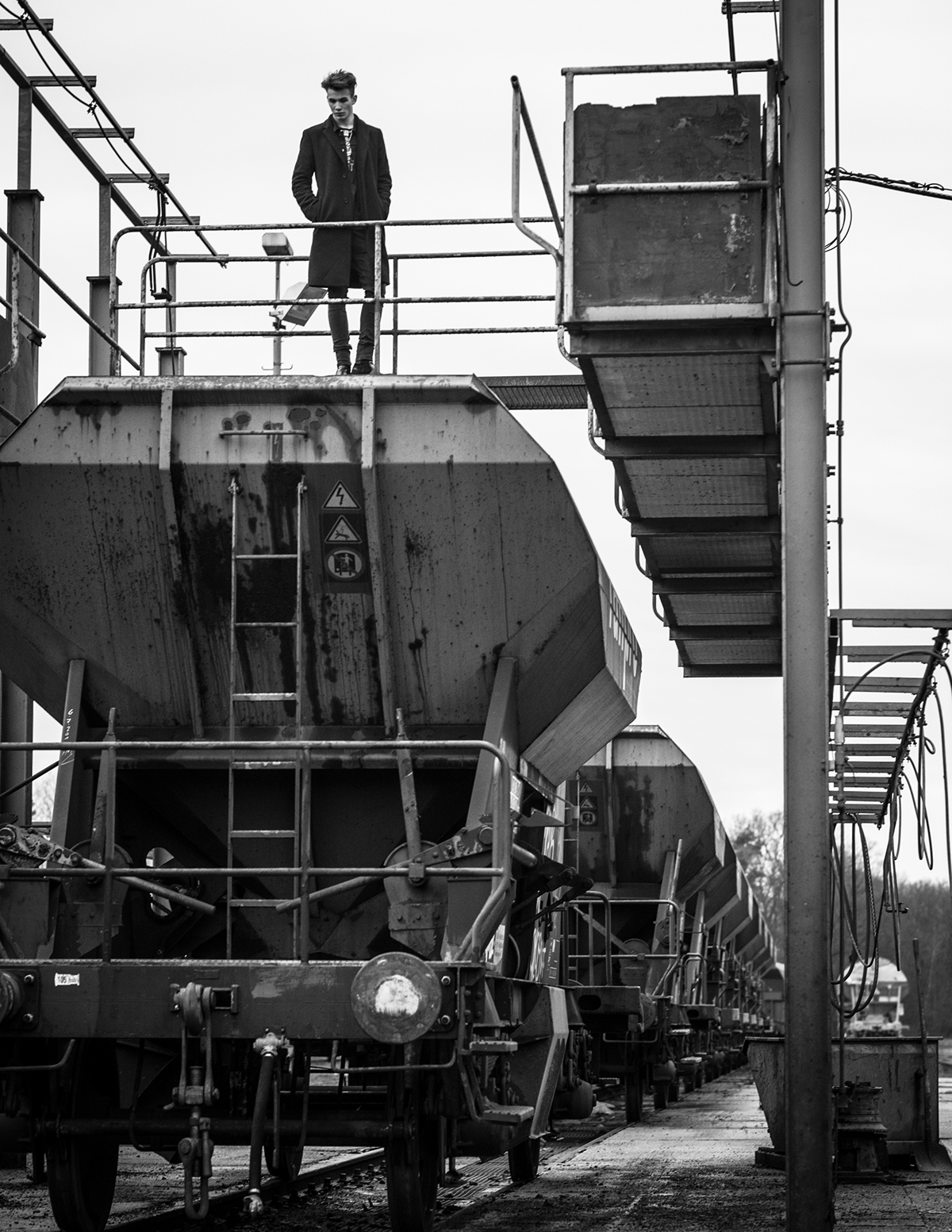 Adobe Portfolio Marco Blazevic DAVID SHELDRICK sheldrick fashion photography germany trainyard Train Yard