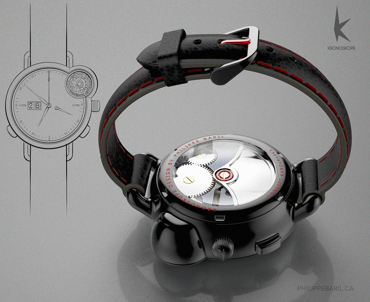 watch Swiss Watch kronoskope timepiece tourbillon mechanical brand