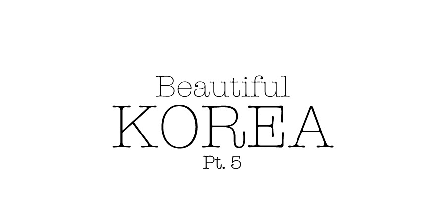 Travel Beautiful Korea personal project personal