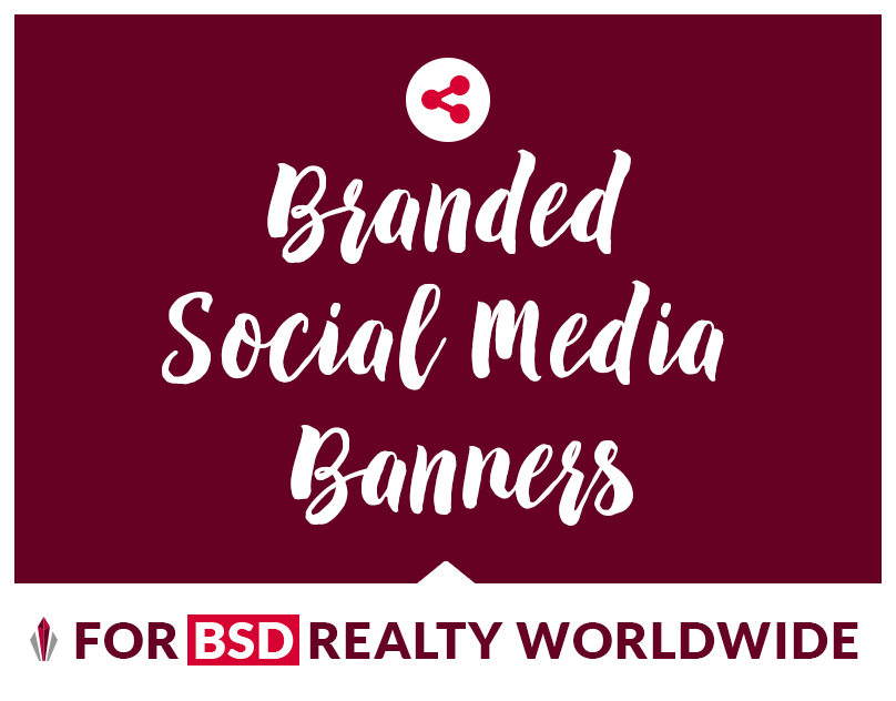 social media branding  real estate commercial real estate Social Media Banners