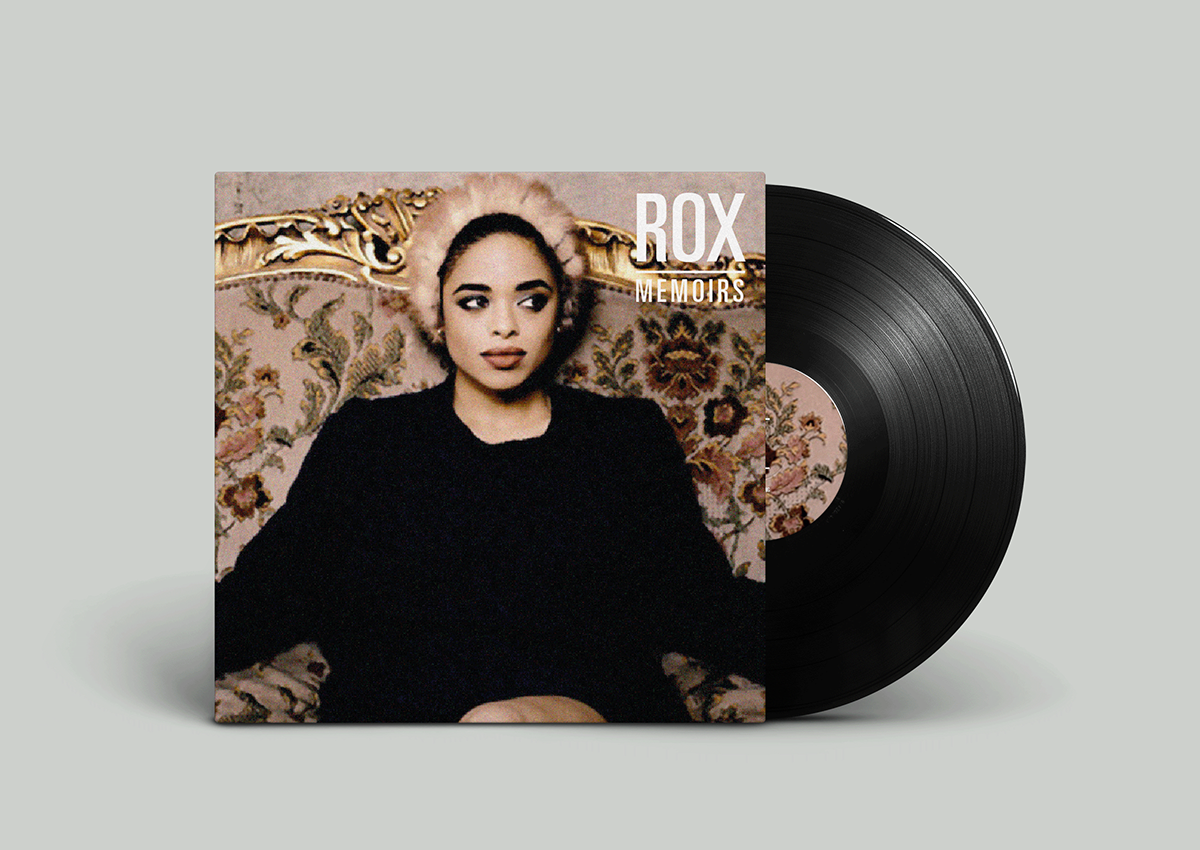 vinyl rox Singer graphic design cover disc