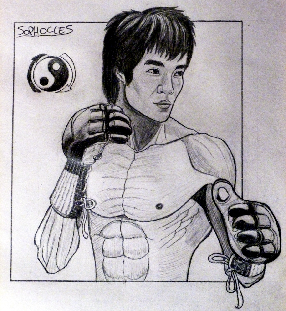 MMA  martial arts fighting logo comics manga