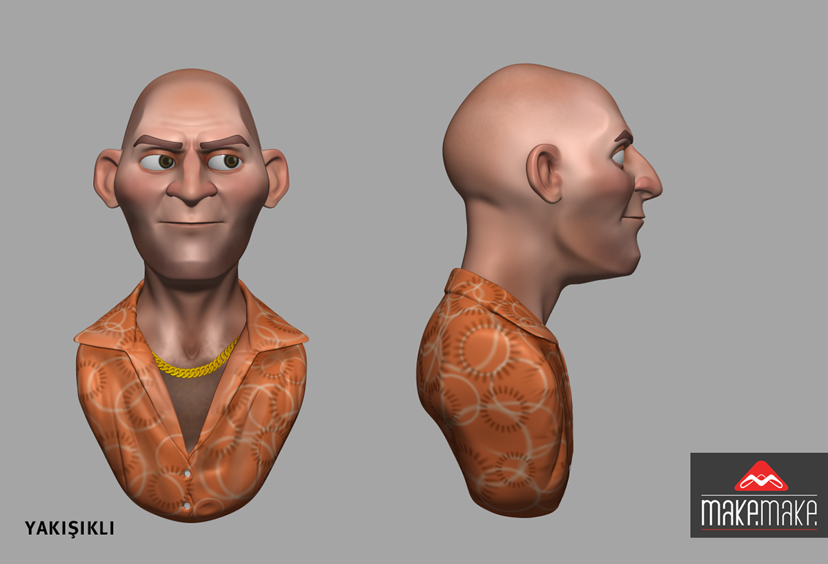 Character design  Zbrush karakter tasarım 3dcharacter sketch 3dprint digitalSculpt