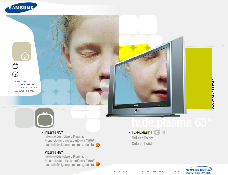 vilmar fernandes Webdesign postpixel Awards Layout Samsung UI ux
