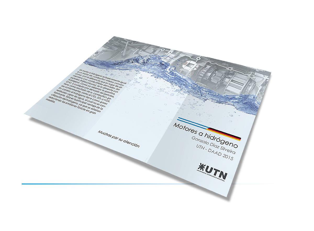 graphic design diseño grafico editorial Papeleria folleto triptico impresion impreso print universidad proyecto motores