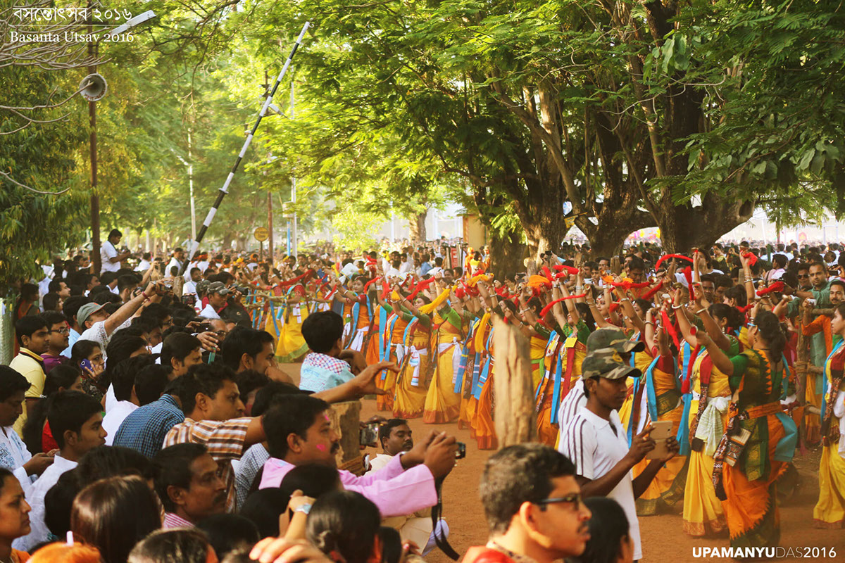 shantiniketan viswa bharati Chitrangada DANCE   manipuri holi India festival of colours