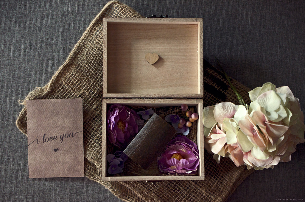 wedding Ring Box handmade love card Proposal