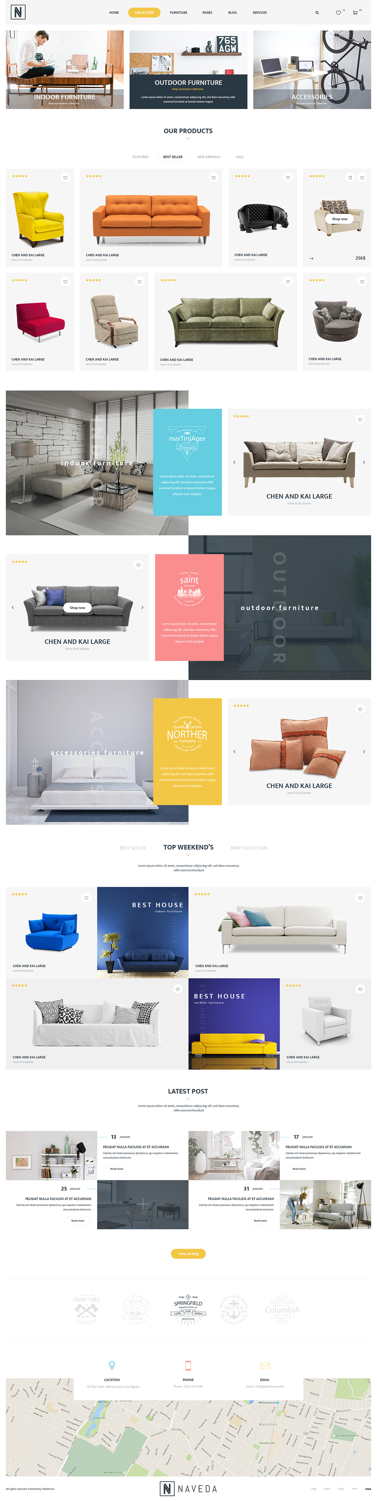 Multiconcept Online Store Theme Planter Fashion  furniture