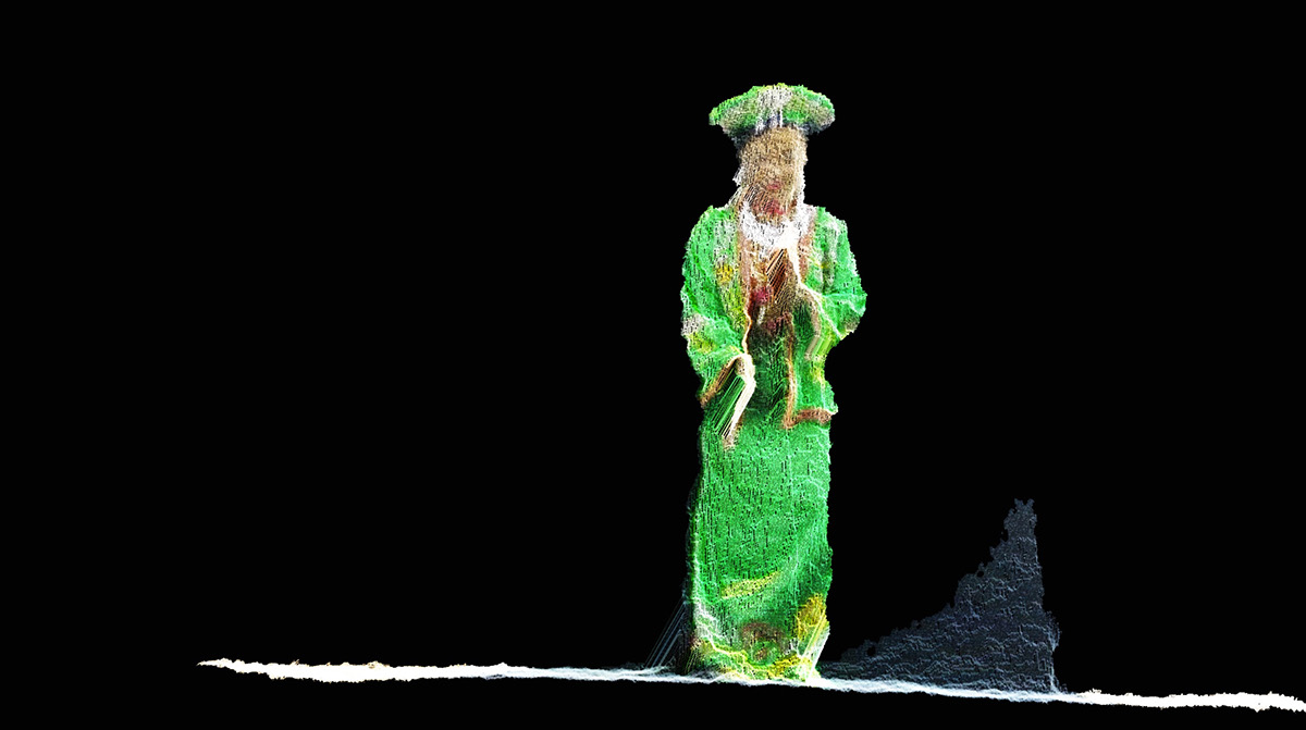 hau dong ancient culture vietnam DANCE   3d scan kinect interactive new media tung crazymonkey Tung Monkey  tung khi 