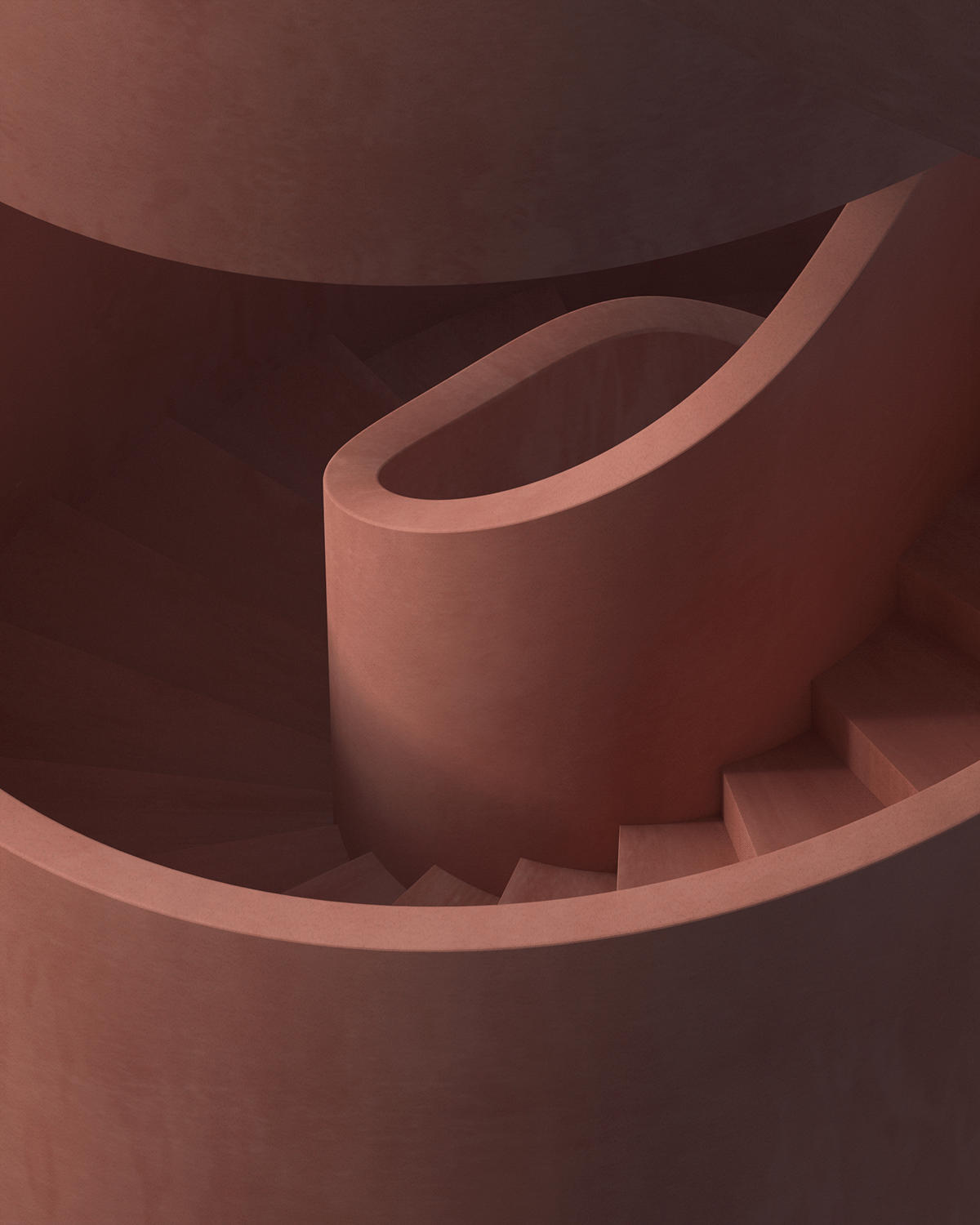 3D animation  architect architecture stair stairs study