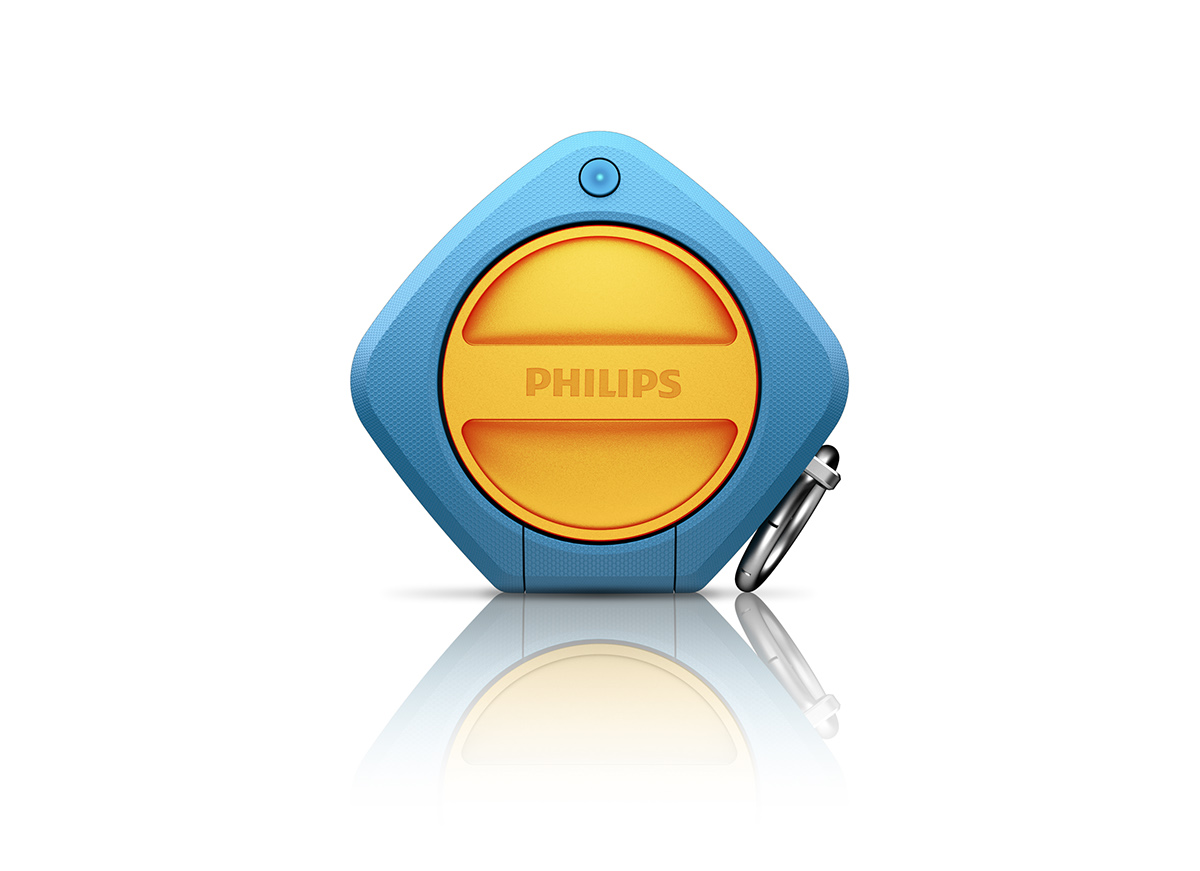 Philips Shoqbox wireless speaker virtual photography vray