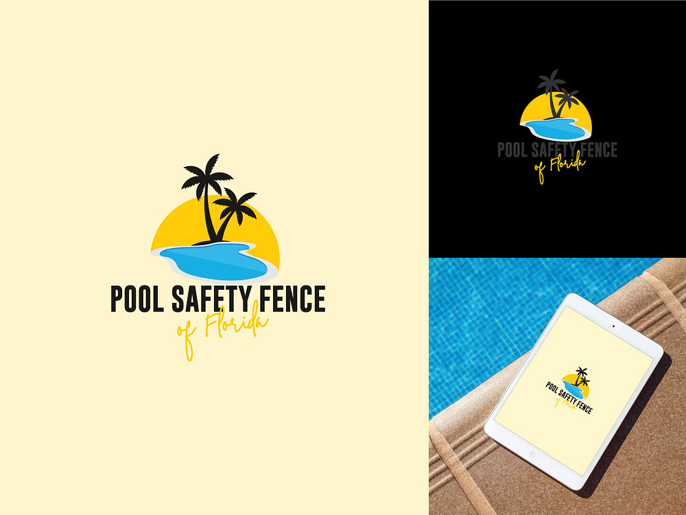 Pool logo brand identity colortheory artist