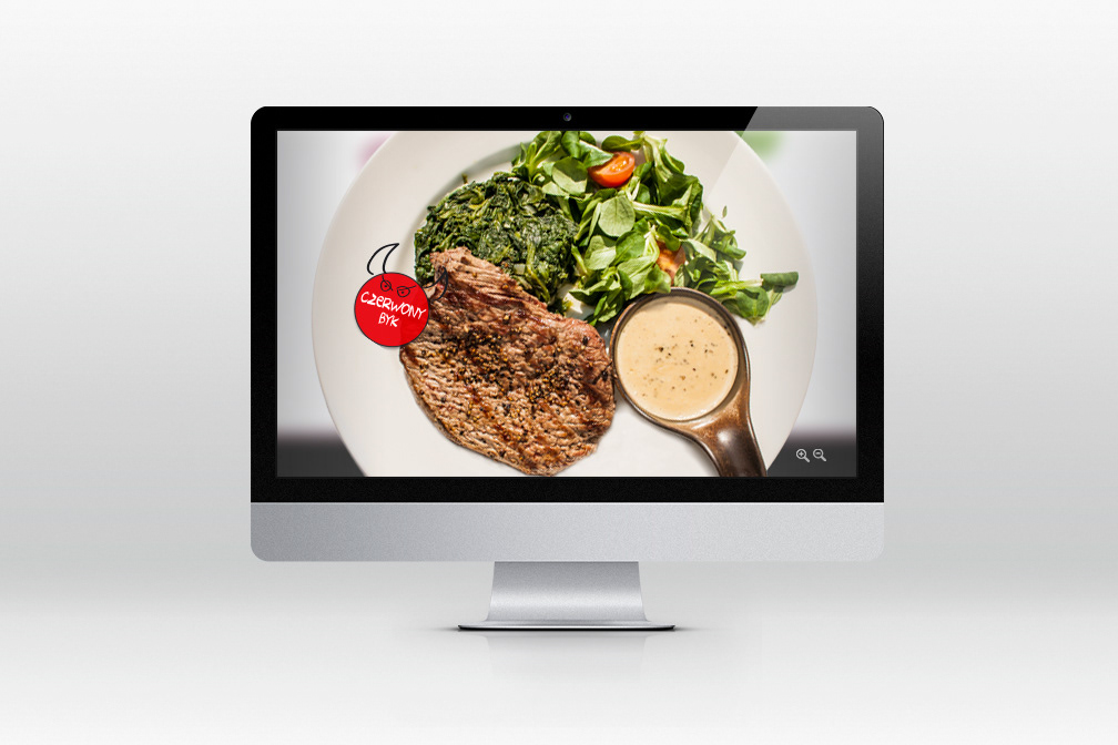 restaurant brand menu Web www restauracja Food  jedzenie restaurants graphics Layout photo female logo healthy