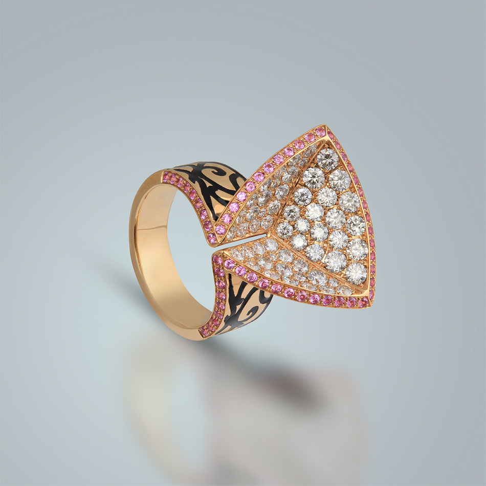svetlovkiy jewelry ring gold White Gold diamond  diamonds