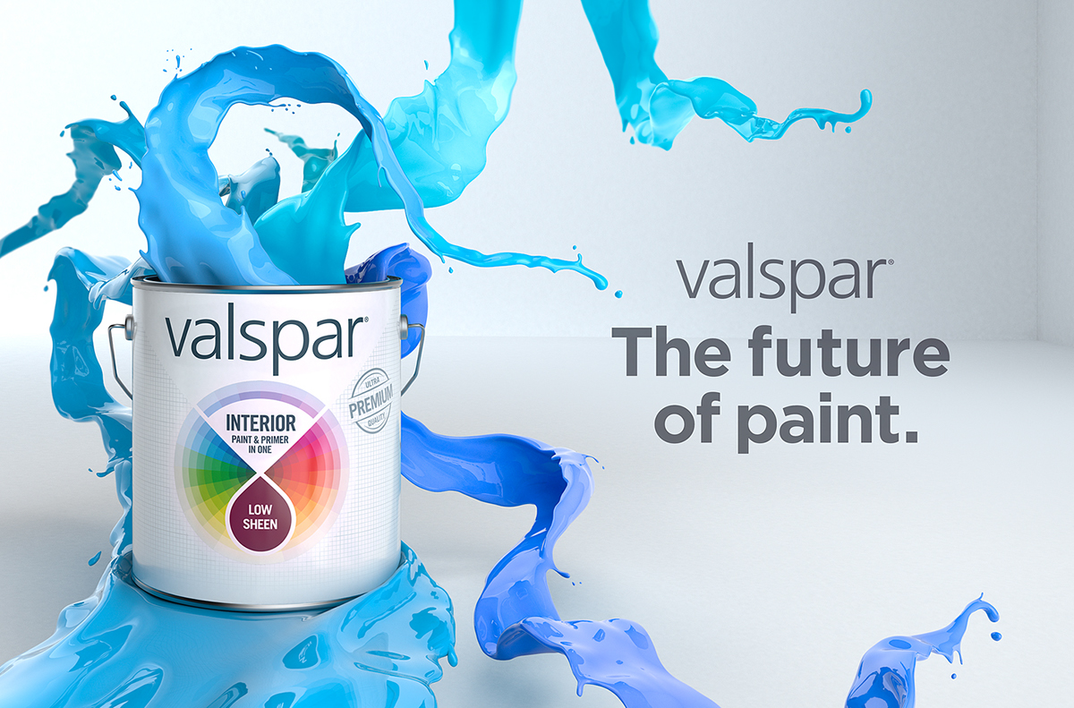 Valspar paint Liquid electric art ea play god draftfcb colour splash.