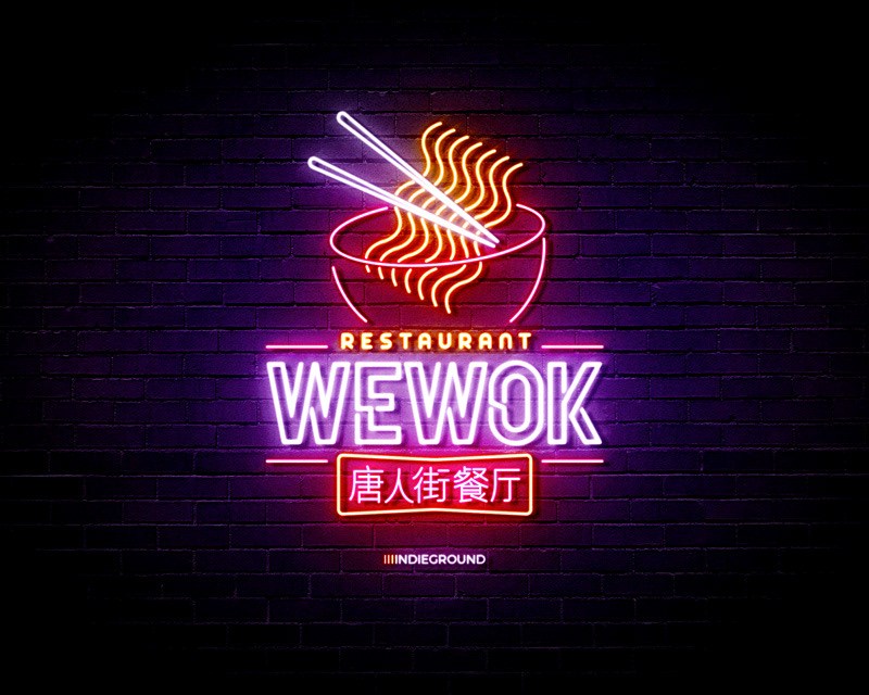 neon effects photoshop psd vector signs logo lights Mockup action