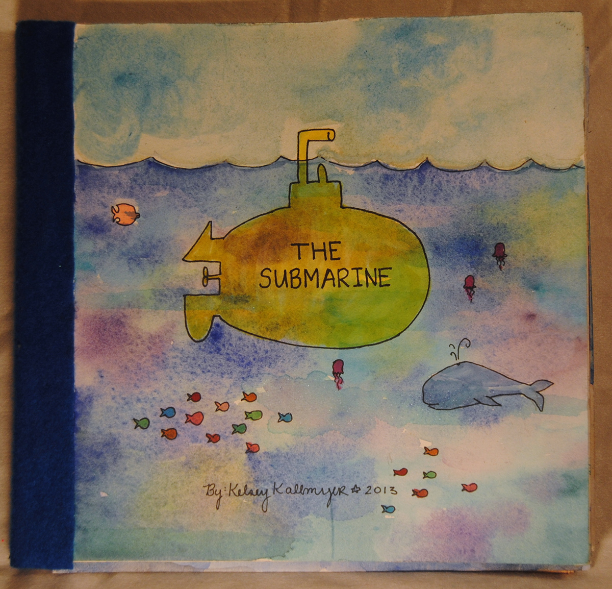 children's book book making kids submarine