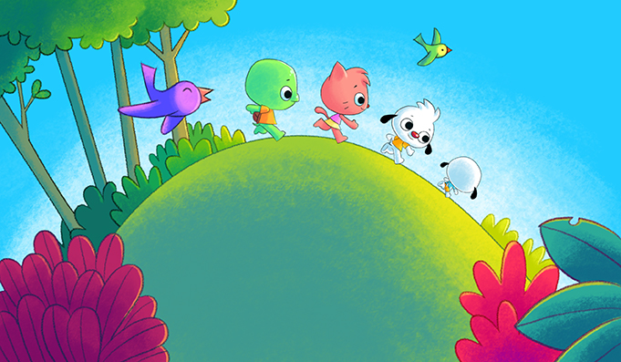 children's book children's illustration Character design  cartoon