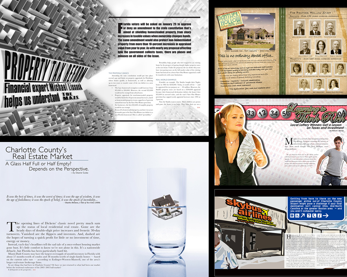 magazine layout ad campaign editorial identity brand Promotion