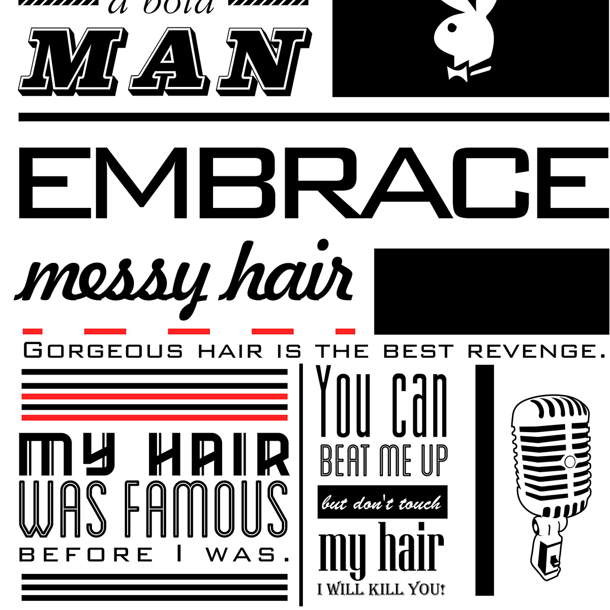 logo wall art vinyl haircut studio stickers
