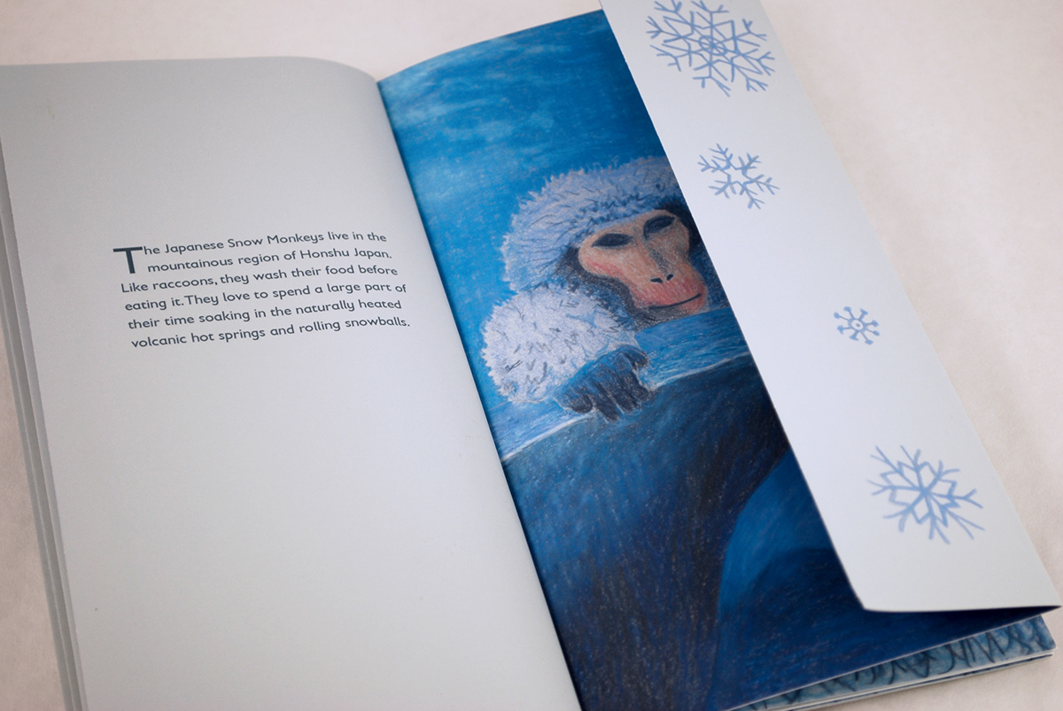 book design snow children
