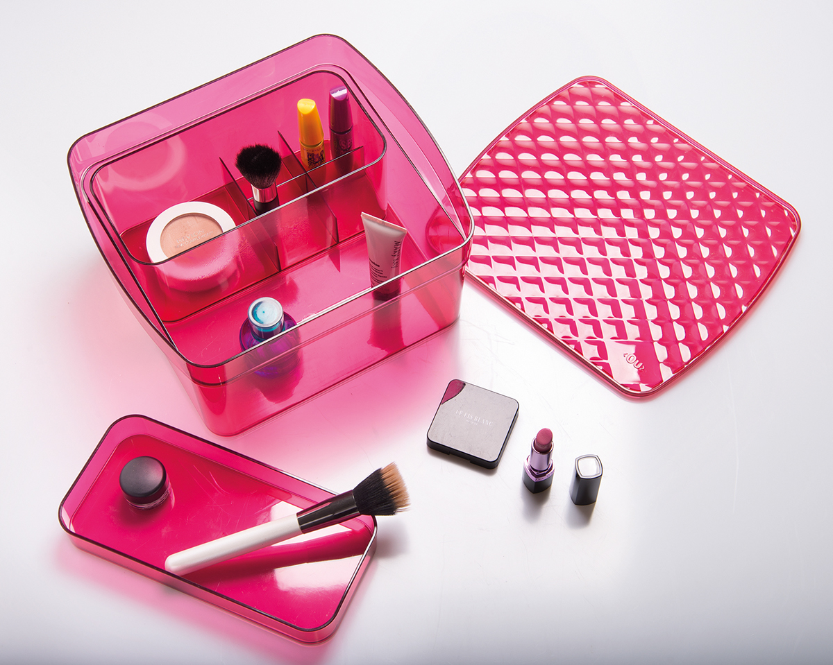 beauty makeup organizador maquiagem make-up container modular box organizer set plastic woman girl women