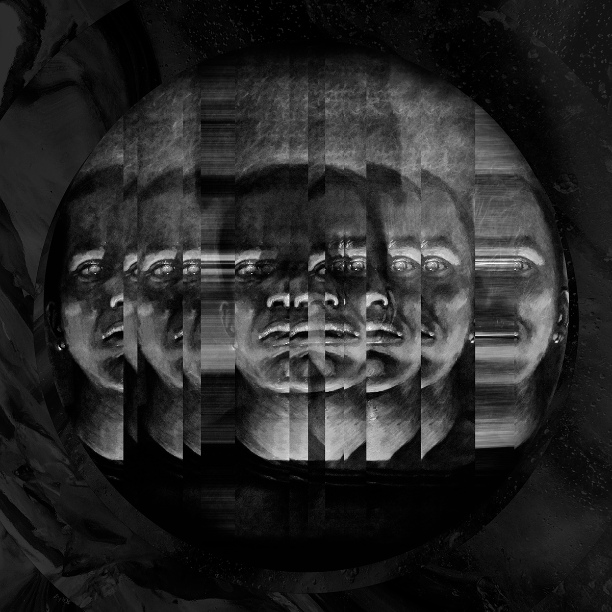 collage art Cyberpunk Digital Art  future hip hop modern culture neon poster