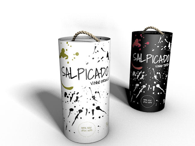 wine box brand salpicado embalagem vinho copy advertise campanha bag-in-box