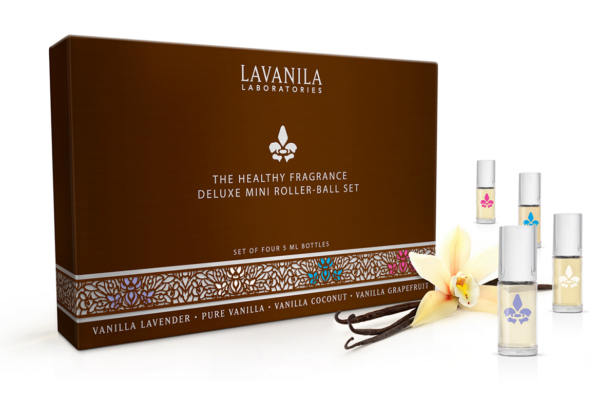 Lavanila packaging design promotional packaging colgate Wisp Jurlique Fabuloso