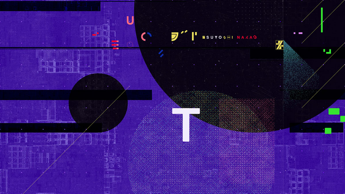 design MoGraph pattern Glitch tokyo graphics colors title sequence