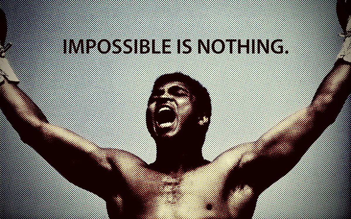 Impossible is Nothing. adidas Paulo Jorge Jr. muhammad ali