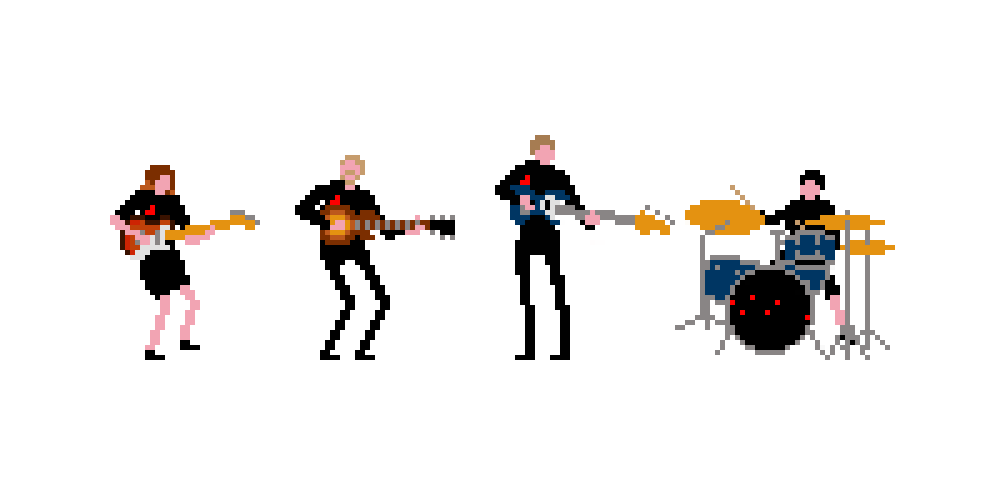 Gif for the music band on Behance