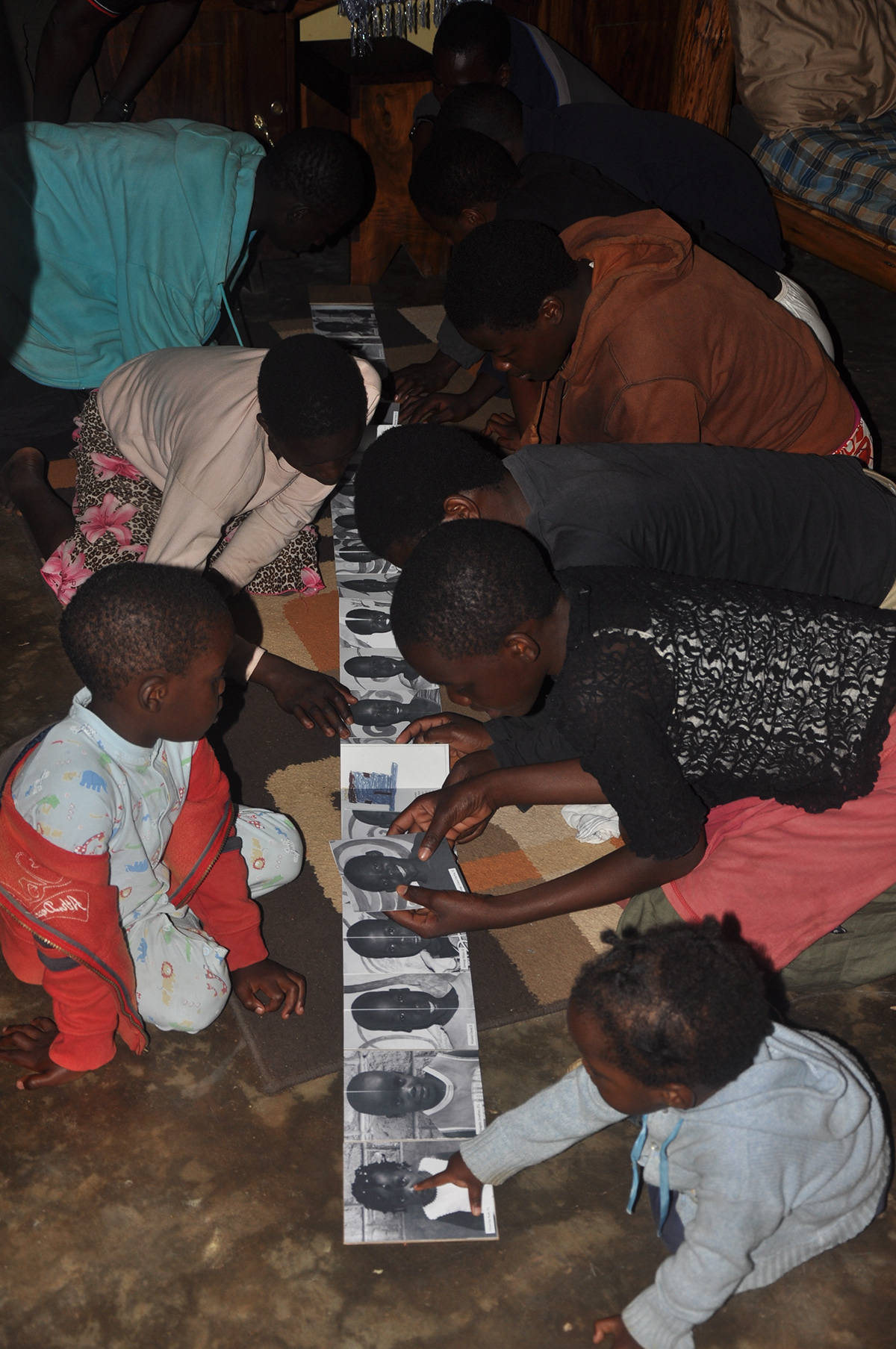 Uganda Bookbinding accordian children grown up dreams Hopes essubi arts new hope