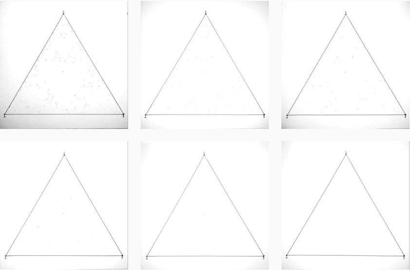 art artwork chaos derya gözükızıl emerge fractal rules sierpinski Sierpinski gasket triangle