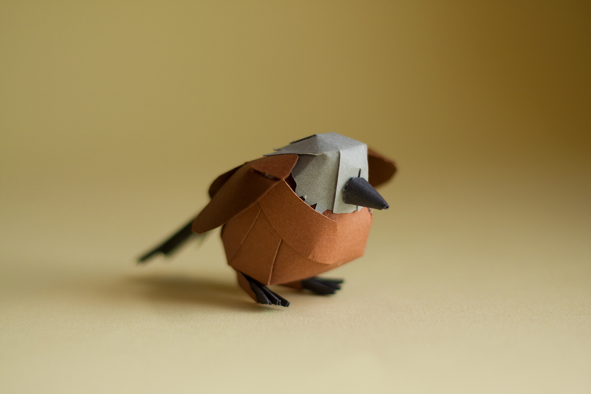 paper paper craft papercraft craft bird birds Bird Cage stop motion handmade