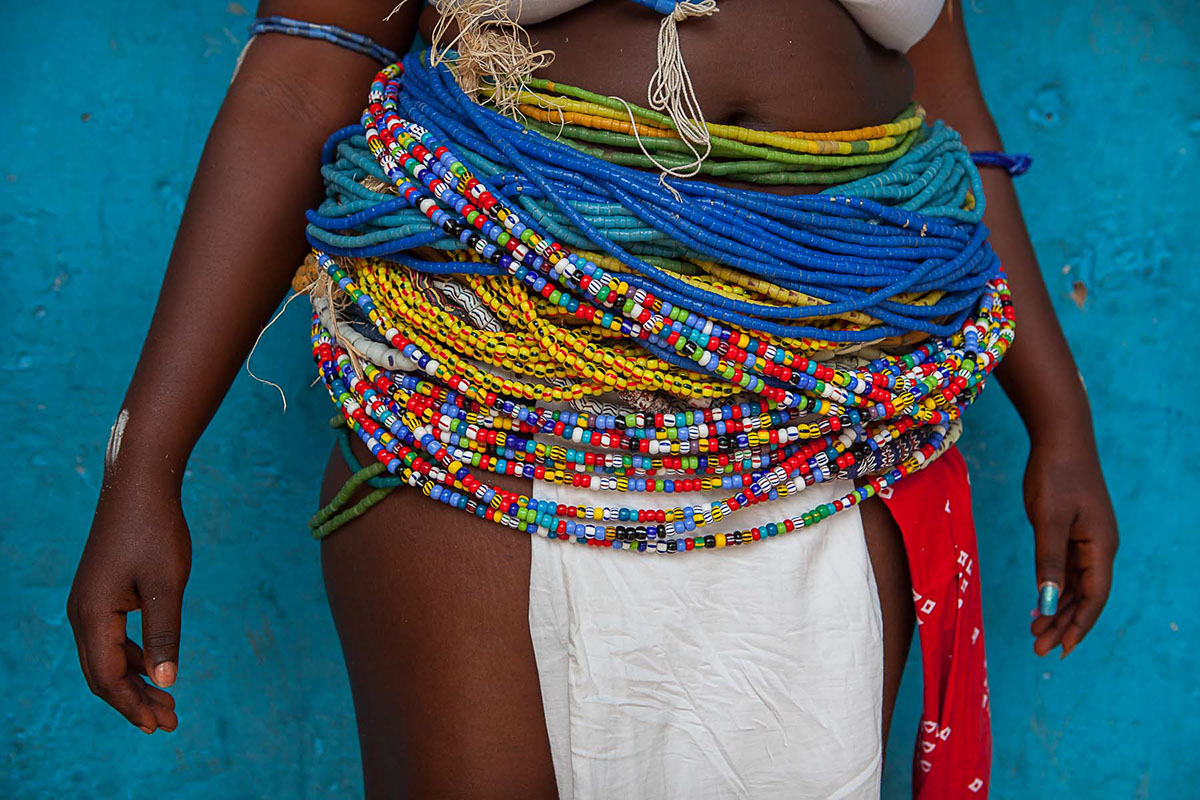 Ghana krobo photo photographer Ethnic africa girls beads Travel Canon wear initiation tradition