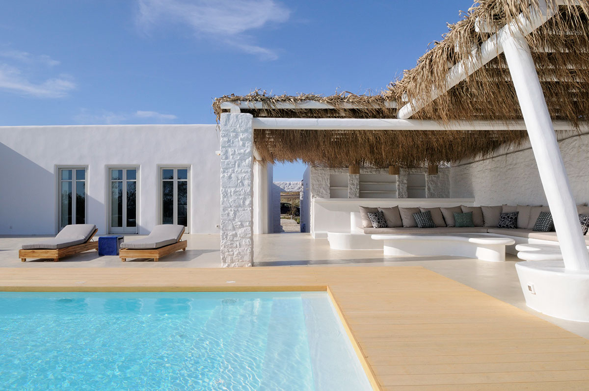 sunny side villa Golden Beach Paros