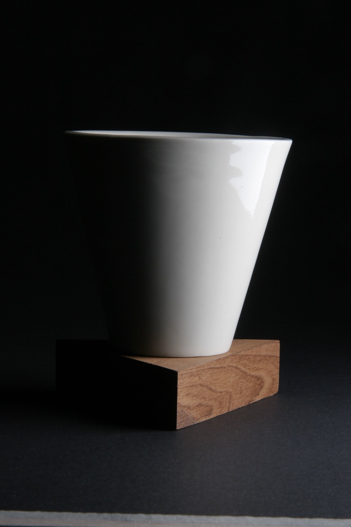 ceramic Mug  wood Finnish Design product minimalist raw art handcraft