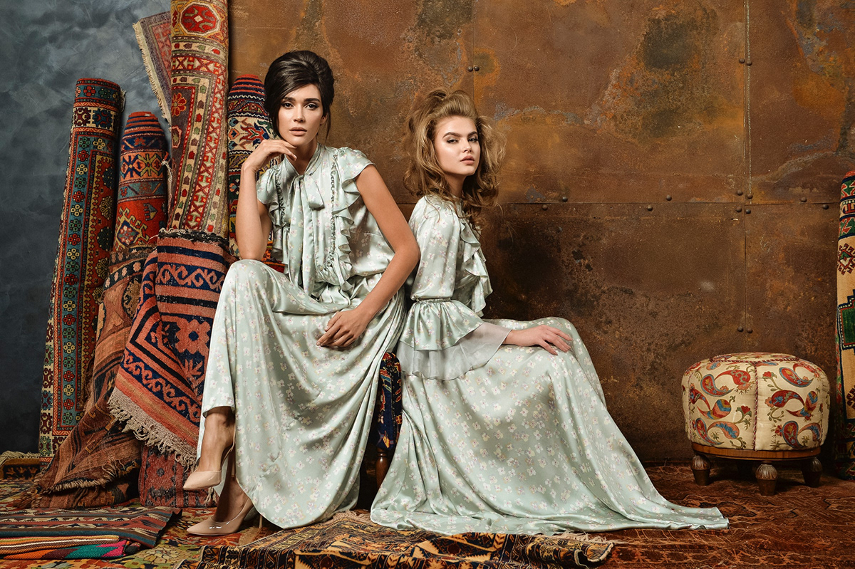 photo tashkent uzbekistan models Fashion  Style studio designer woman colors