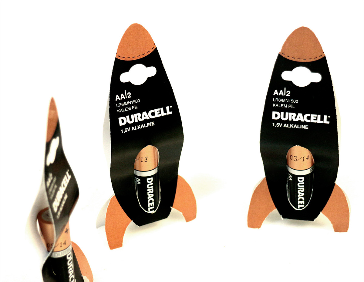 DURACELL batteries rockets power energy Performance Fun funny